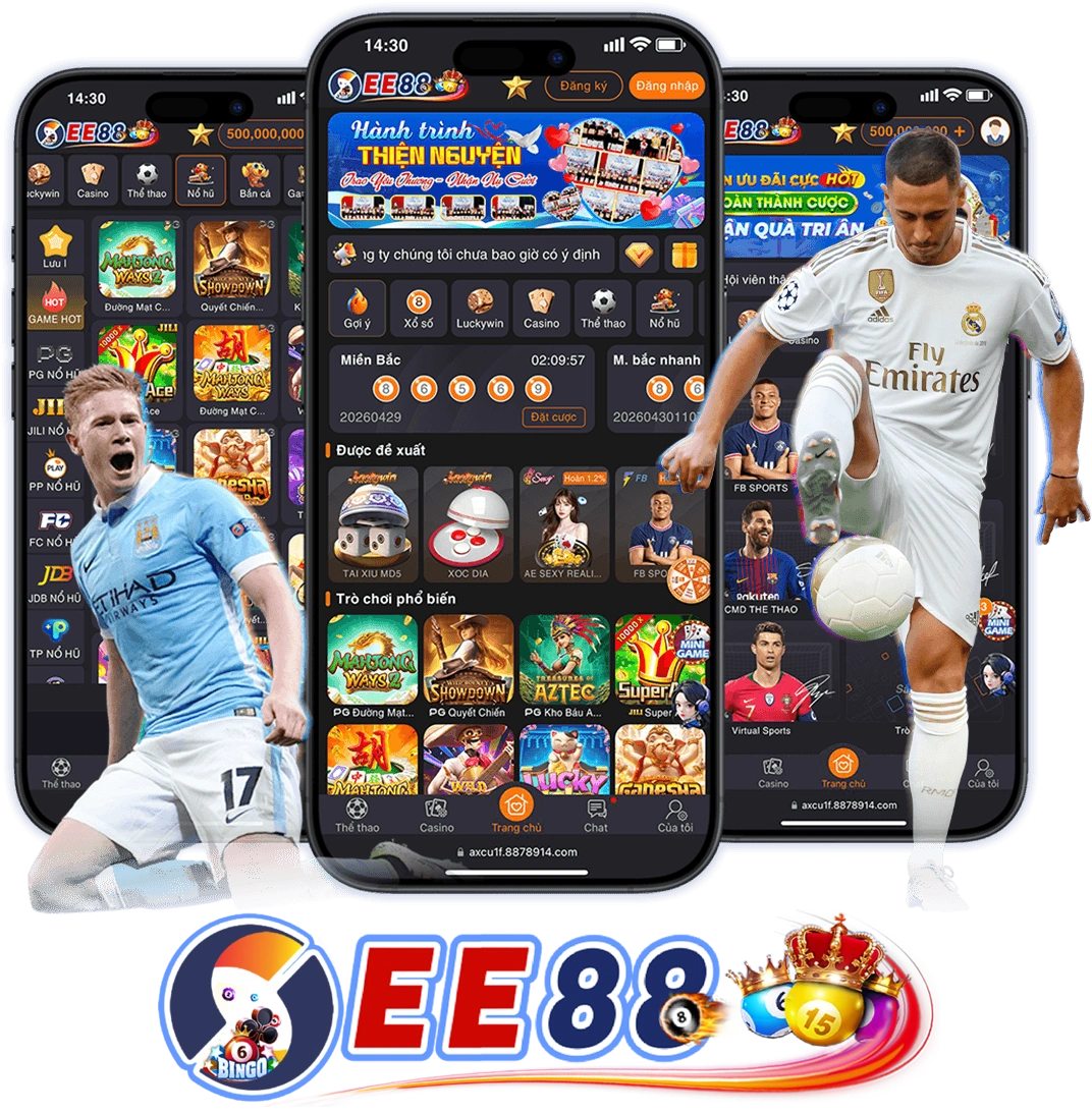 Dịch vụ mobile của Ee88 trên điện thoại
